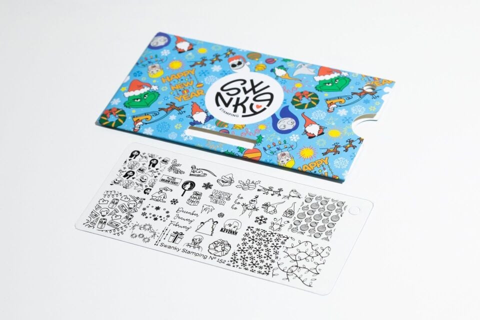 Swanky Stamping Plaka 152 (Christmas)