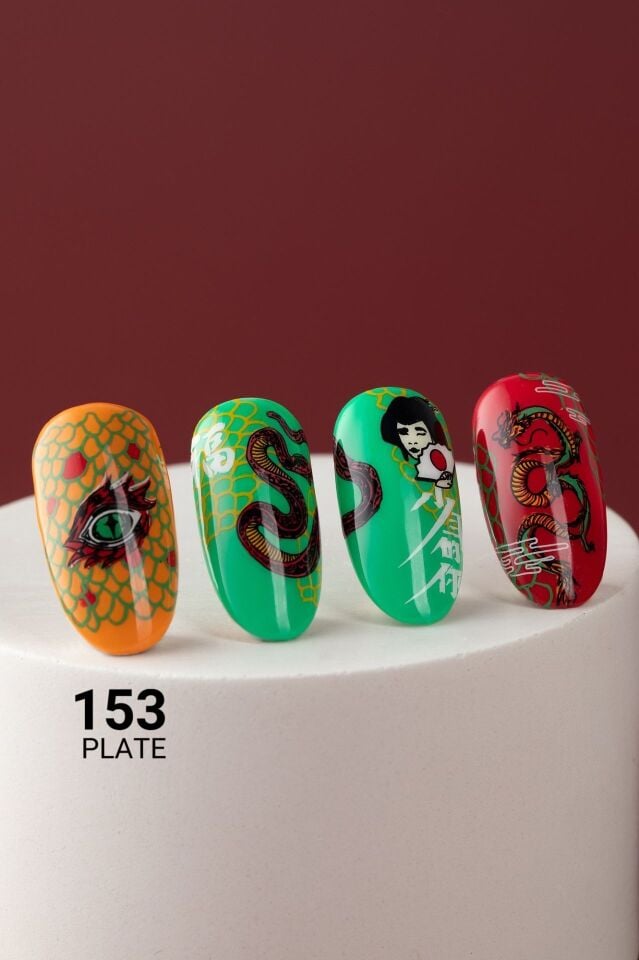 Swanky Stamping Mini Plaka 153
