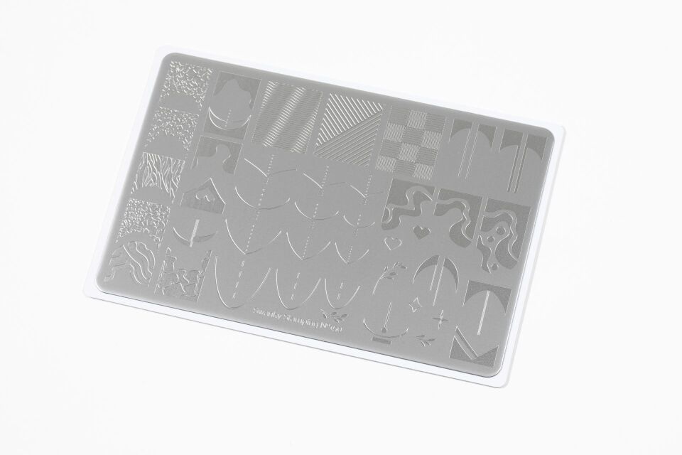 Swanky Stamping Büyük Plaka 150 - French Tasarım