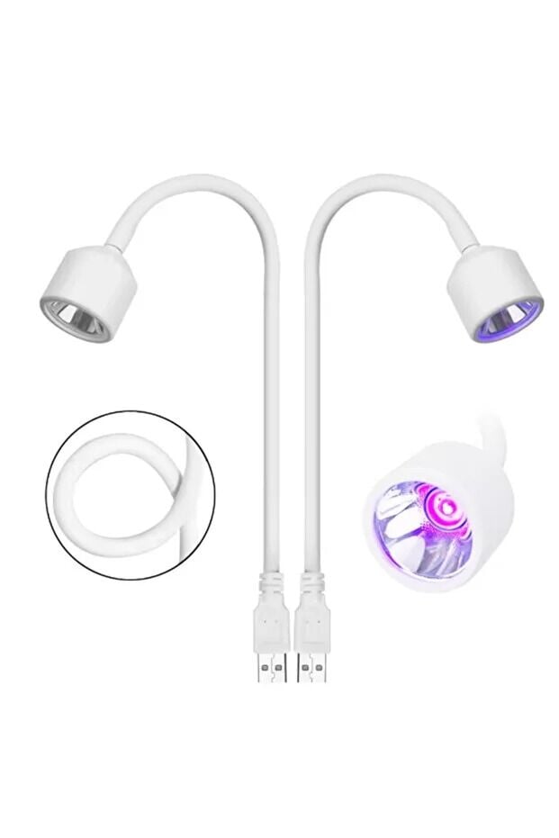 USB Esnek UV Masa Lambası 5V Taşınabilir Nail Art Uv Kurutucu