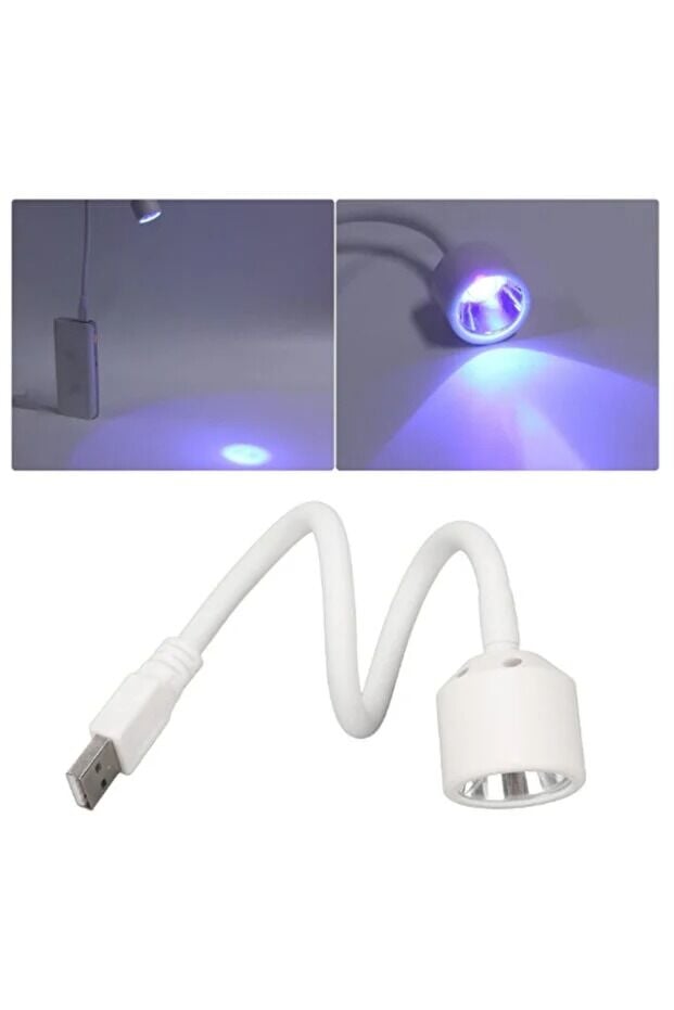 USB Esnek UV Masa Lambası 5V Taşınabilir Nail Art Uv Kurutucu