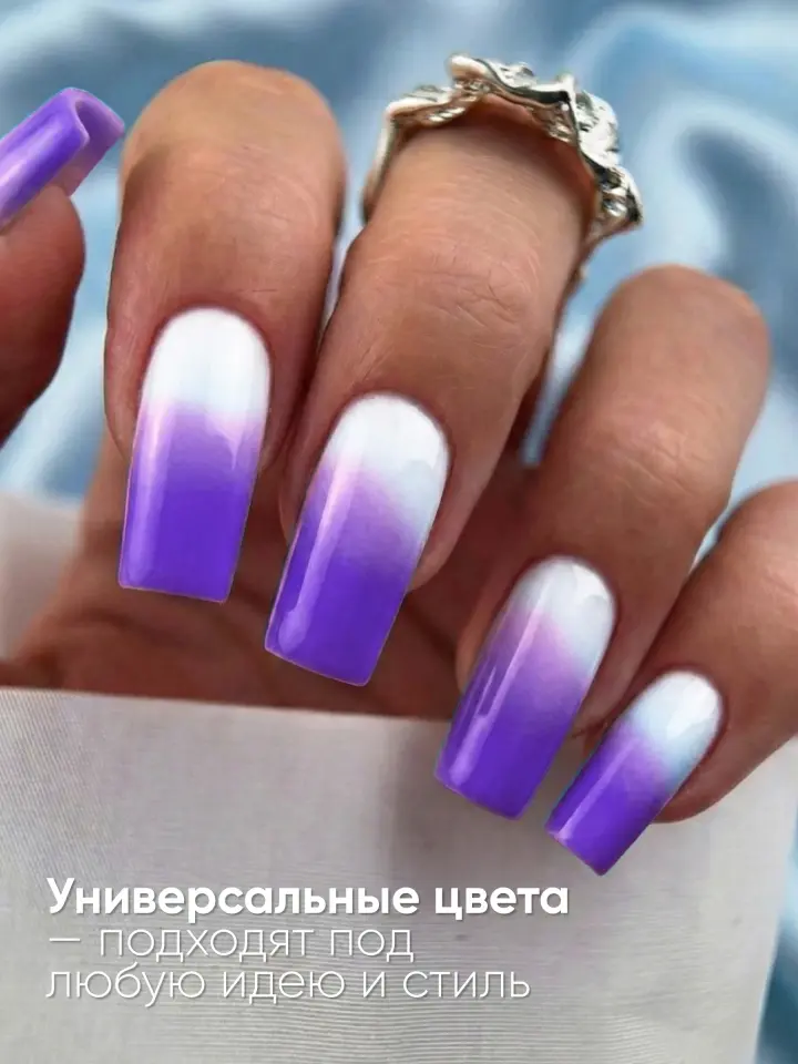 Global Fashion Ombre Fileli Neon Jel Boya 8 gr No:10 - Mor