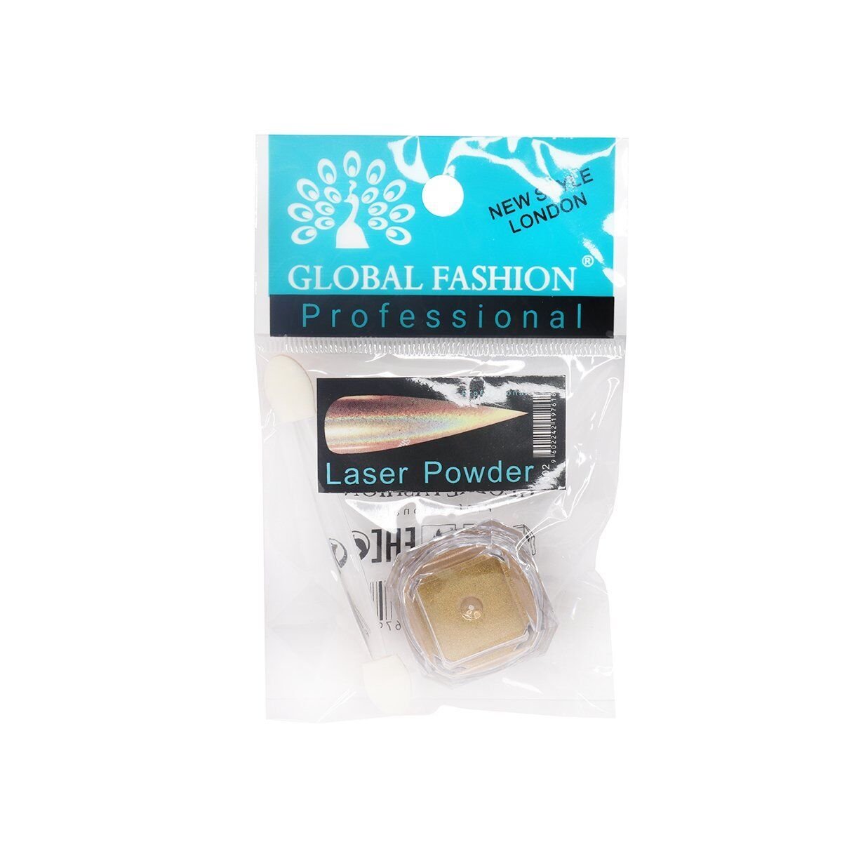 Global Fashion Krom Holografik Altın Laser Powder Gold 002
