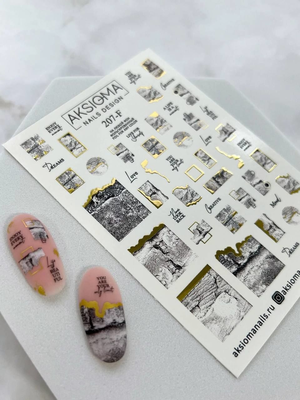Aksioma Su Transferi Sticker 207-F