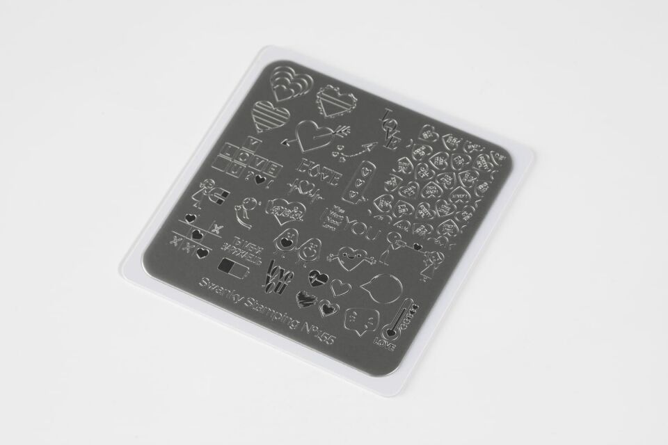 Swanky Stamping Mini Plaka 155 (Kalpler)