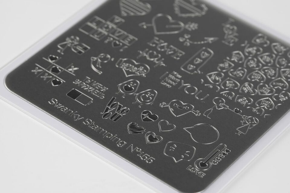 Swanky Stamping Mini Plaka 155 (Kalpler)