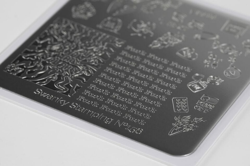 Swanky Stamping Mini Plaka 156
