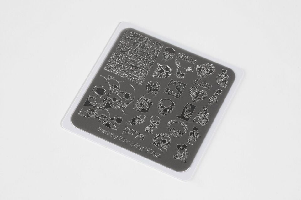 Swanky Stamping Mini Plaka 157