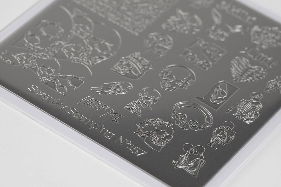 Swanky Stamping Mini Plaka 157