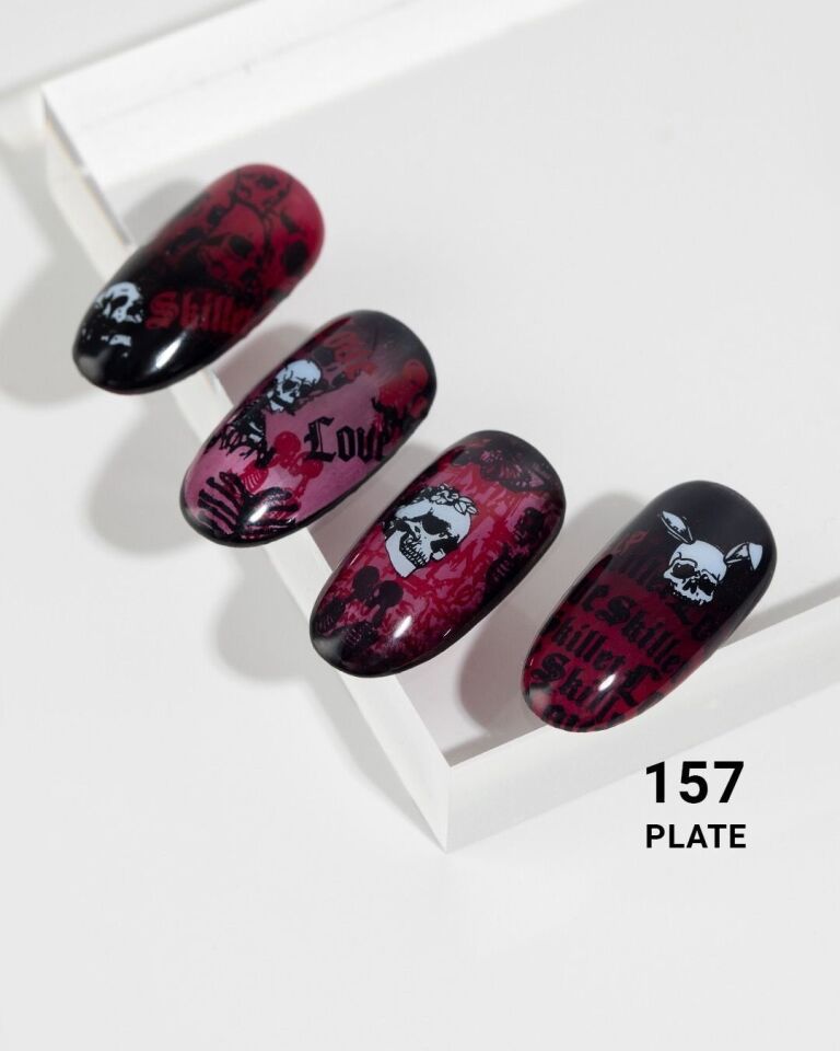 Swanky Stamping Mini Plaka 157