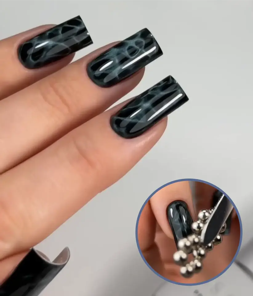 Su Dalgalanma Efekti Kedi Gözü Misket Mıknatısı ( 10 adet-3 mm )