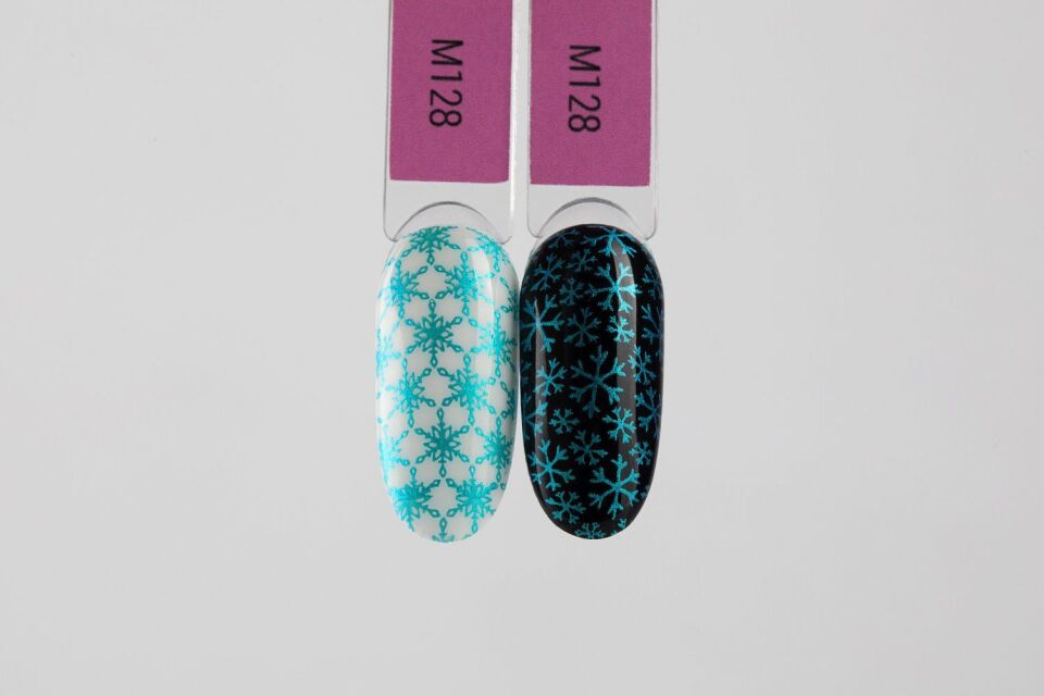 Swanky Stamping Oje Metalik Turkuaz M128 (6 ml)