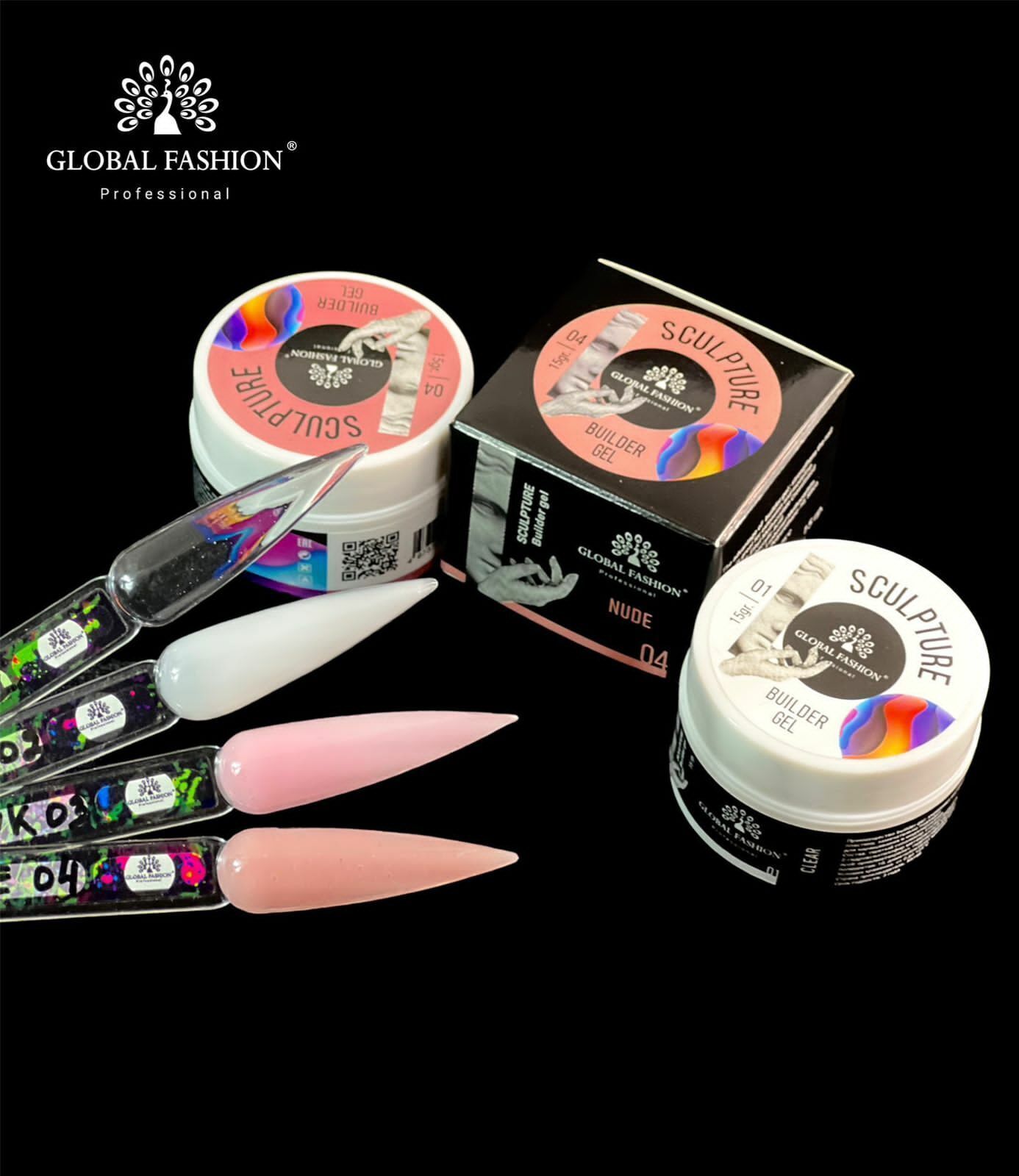 Global Fashion 3d Hamur Jel №01 (15gr) Şeffaf
