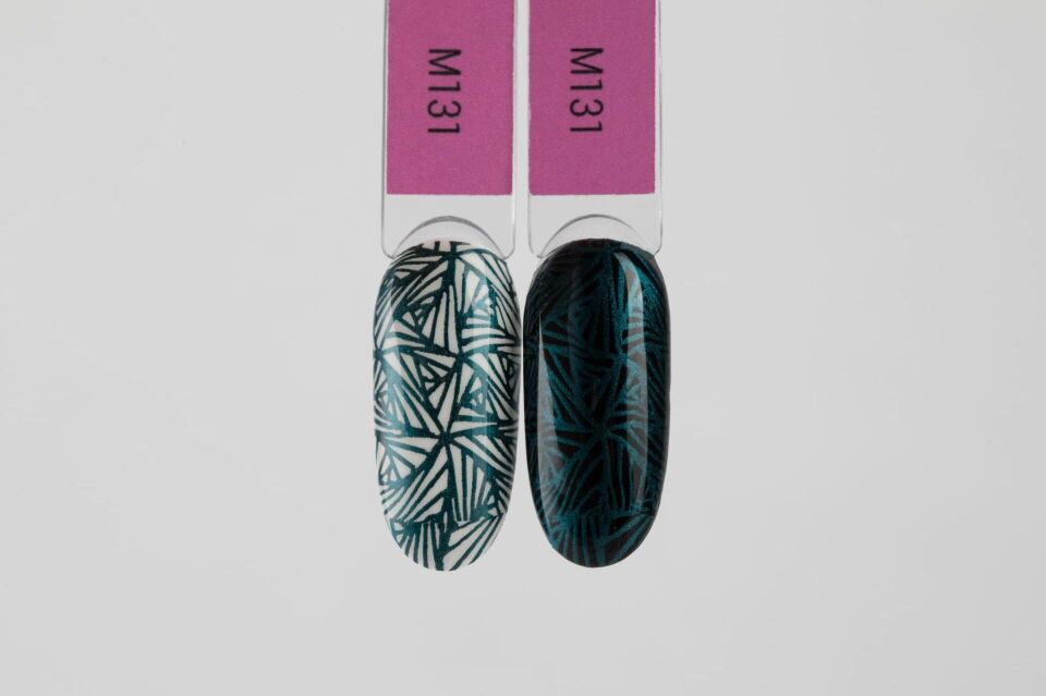 Swanky Stamping Oje Metalik Mavi Zümrüt M131 (6 ml)