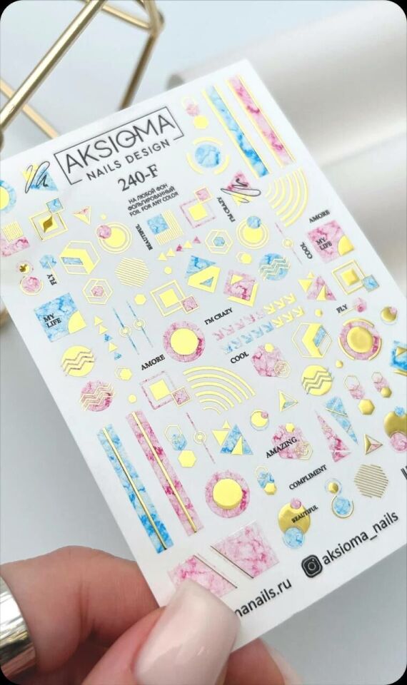 Aksioma Su Transferi Sticker 240-F