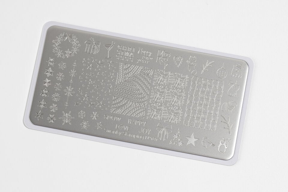 Swanky Stamping Plaka 181 – Yeni Yıl Tasarım