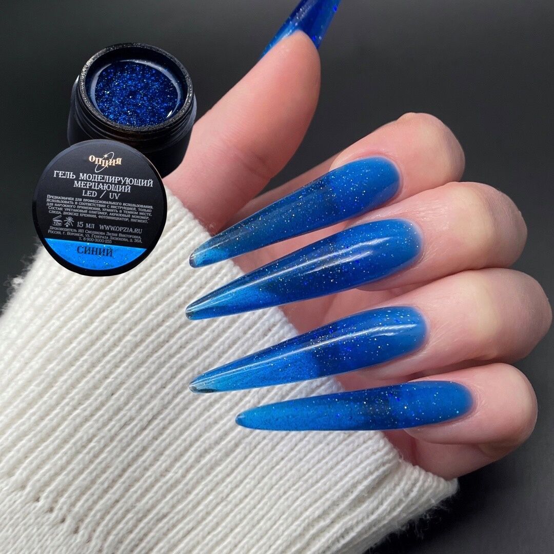 Opzia Simli Builder Jel Mavi (Blue) (15 ml)