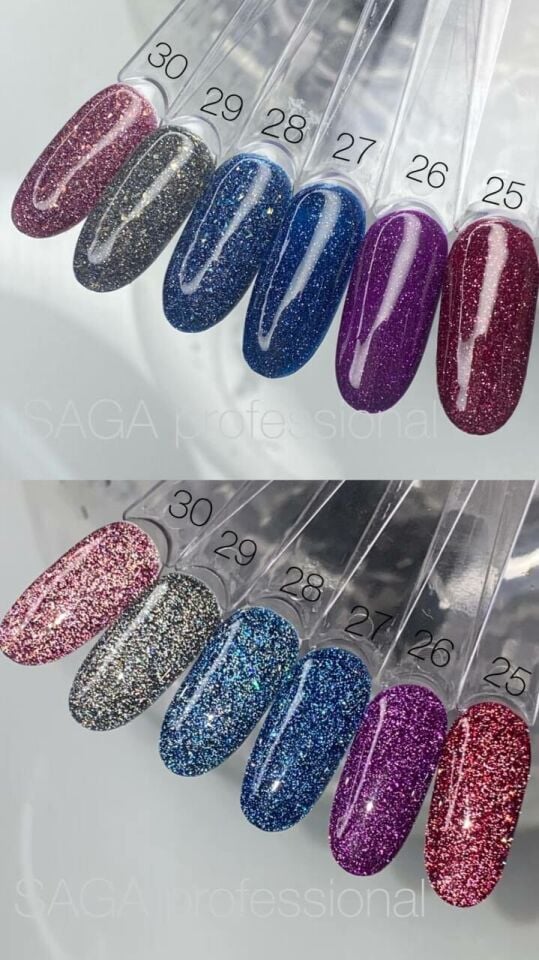 Saga Fiery Gel Kalıcı Oje Flash 28 (9ml)