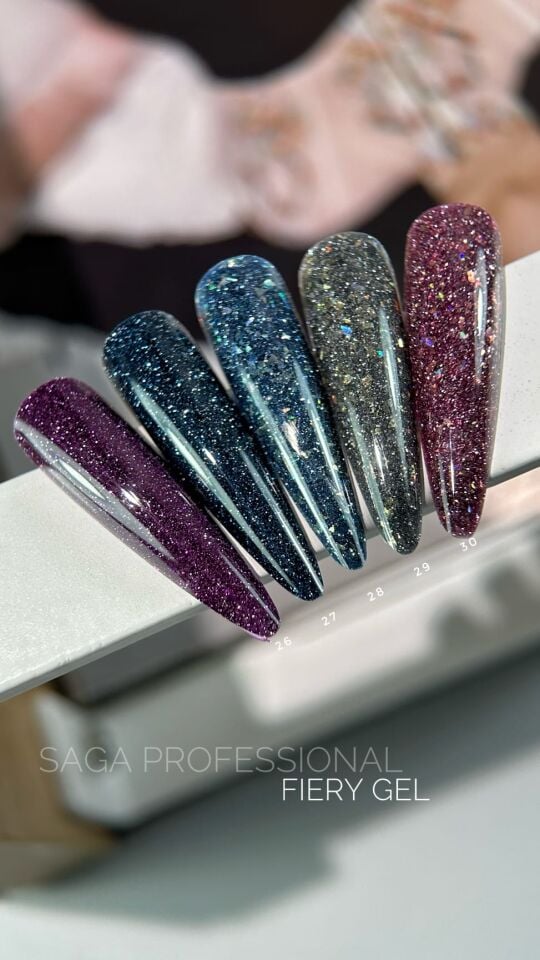 Saga Fiery Gel Kalıcı Oje Flash 29 (9ml)