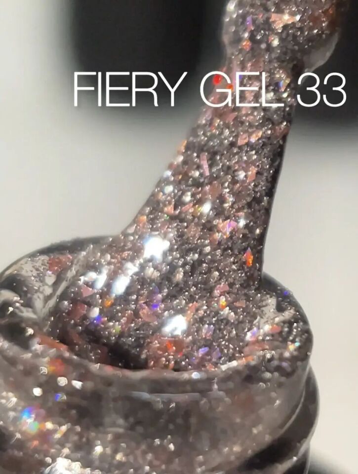 Saga Fiery Gel Kalıcı Oje Flash 33 (9ml)