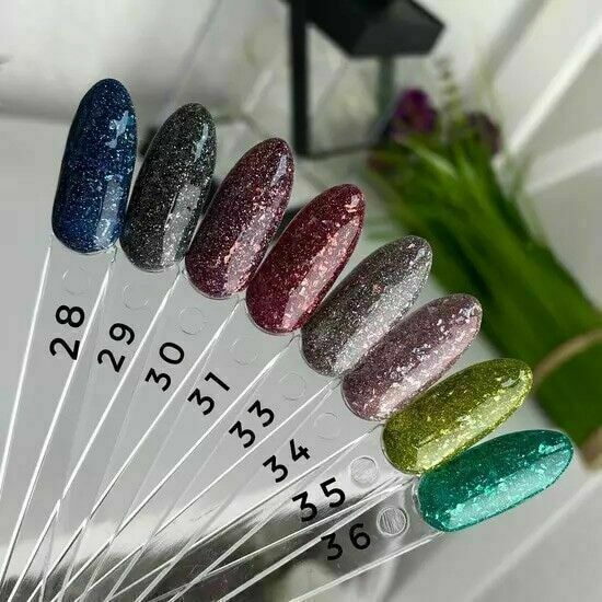 Saga Fiery Gel Kalıcı Oje Flash 34 (9ml)