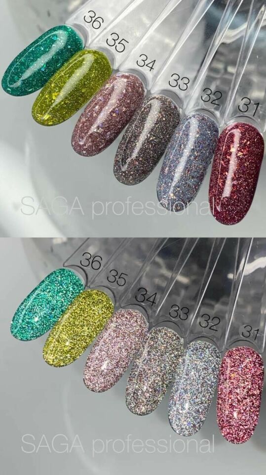 Saga Fiery Gel Kalıcı Oje Flash 34 (9ml)