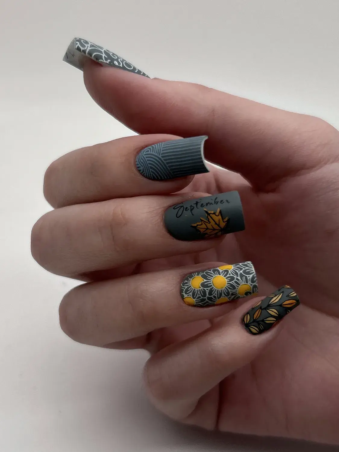 Swanky Stamping Plaka 172 – Sonbahar Tasarım