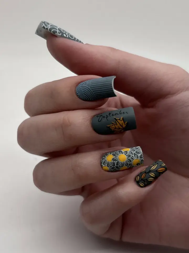 Swanky Stamping Plaka 172 – Sonbahar Tasarım