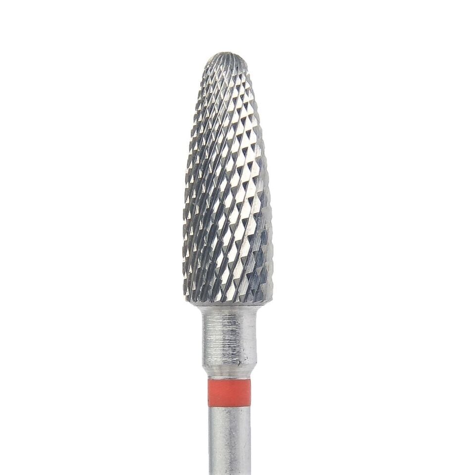 Kmiz Çelik Freze Kırmızı Mısır D=5 mm