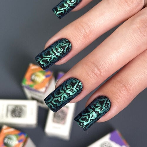Swanky Pro S103 Mint Chameleon Stamping Oje - 6 ml