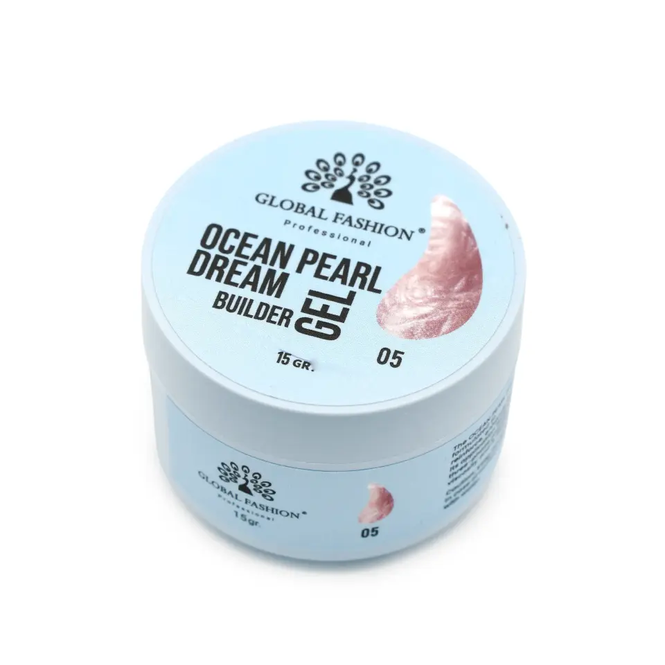 Global Fashion Ocean Pearl Dream Builder Gel 05 | Sedef Efektli Yapılandırıcı Jel - 15 g