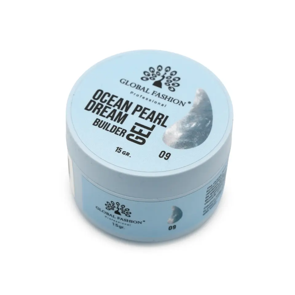 Global Fashion Ocean Pearl Dream Builder Gel 09 | Sedef Efektli Yapılandırıcı Jel - 15 g