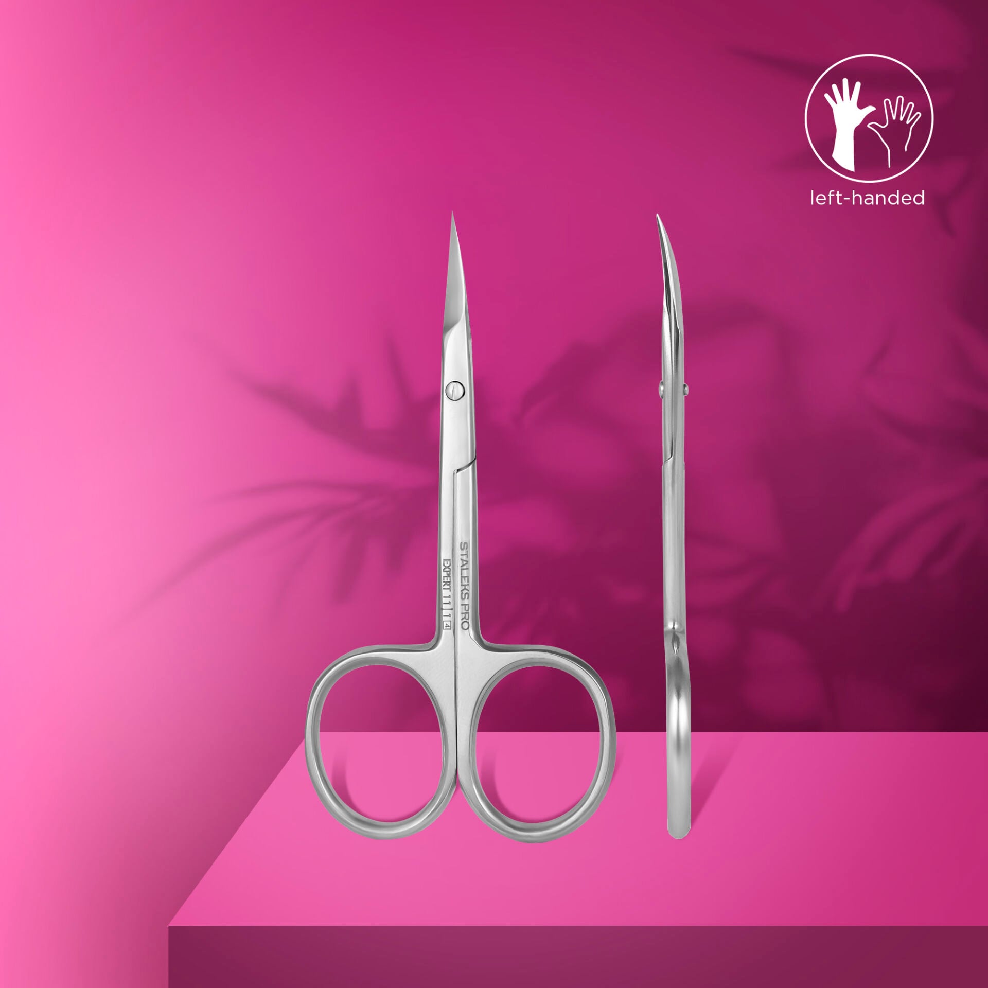 Staleks Pro EXPERT 11 TYPE 1 Solak Kullanıcılar İçin Kütikül Makası – 18 mm
