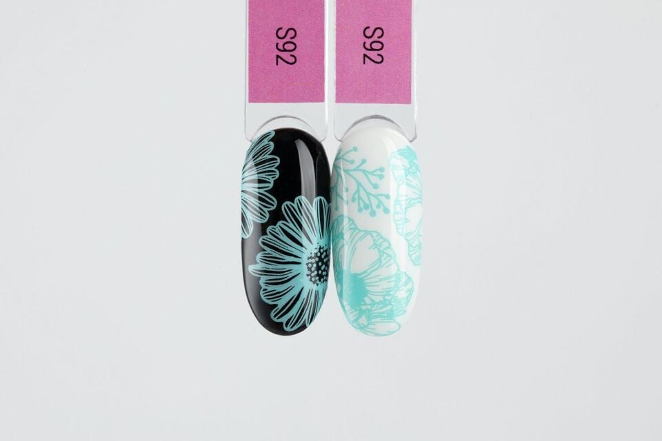 Swanky Stamping Oje Açık Deniz Mavisi S92 (6ml)