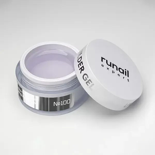 Runail Expert UV Builder Gel No:100 - 50 g - Şeffaf