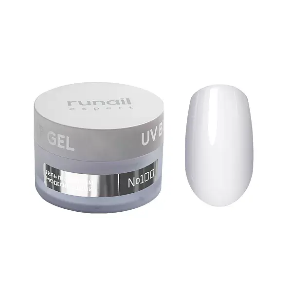 Runail Expert UV Builder Gel No:100 - 50 g - Şeffaf