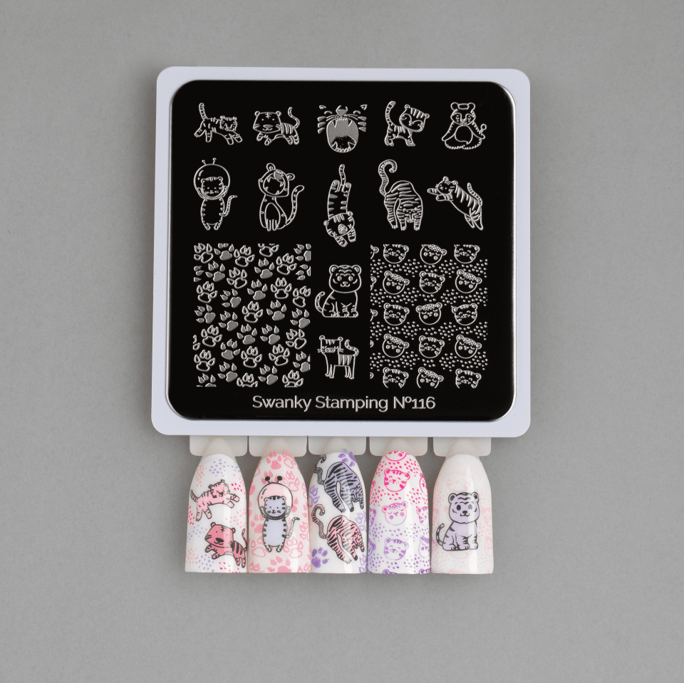 Swanky Stamping Mini Plaka 116