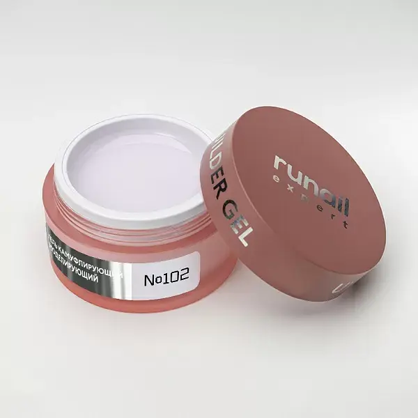 Runail Expert UV Builder Gel No:102 - 50 g - Rakı Beyazı