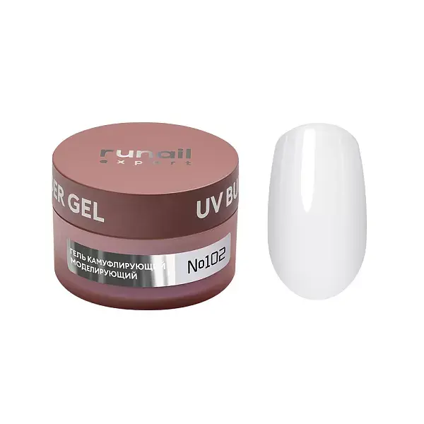 Runail Expert UV Builder Gel No:102 - 50 g - Rakı Beyazı