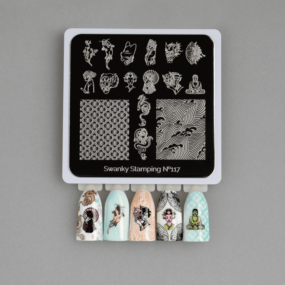 Swanky Stamping Mini Plaka 117