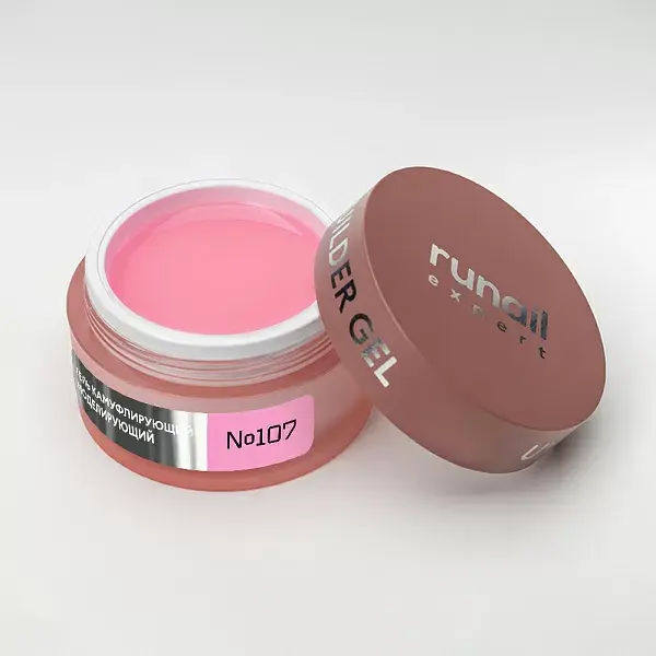 Runail Expert UV Builder Gel No:107 - 50 g - Kamelya Pembesi