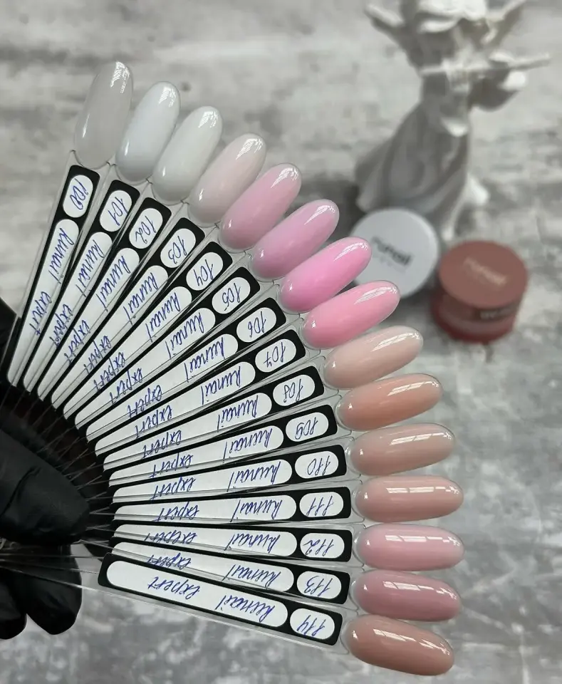 Runail Expert UV Builder Gel No:111 - 50 g - Pembe Bej