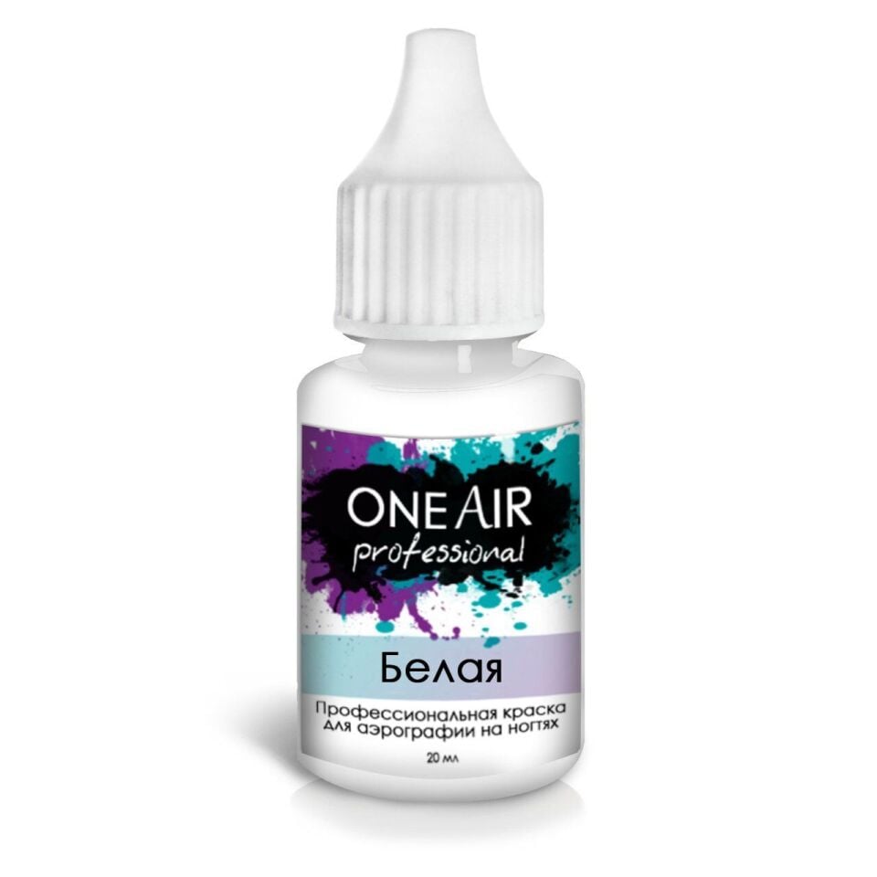 OneAir Ombre Boyası Base Beyaz (20ml)