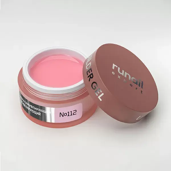 Runail Expert UV Builder Gel No:112 - 50 g - Mercan Pembesi