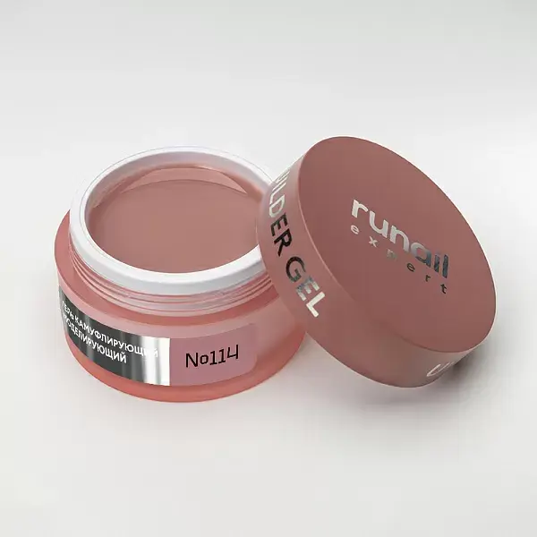 Runail Expert UV Builder Gel No:114 - 50 g -Kamuflaj Builder Gel