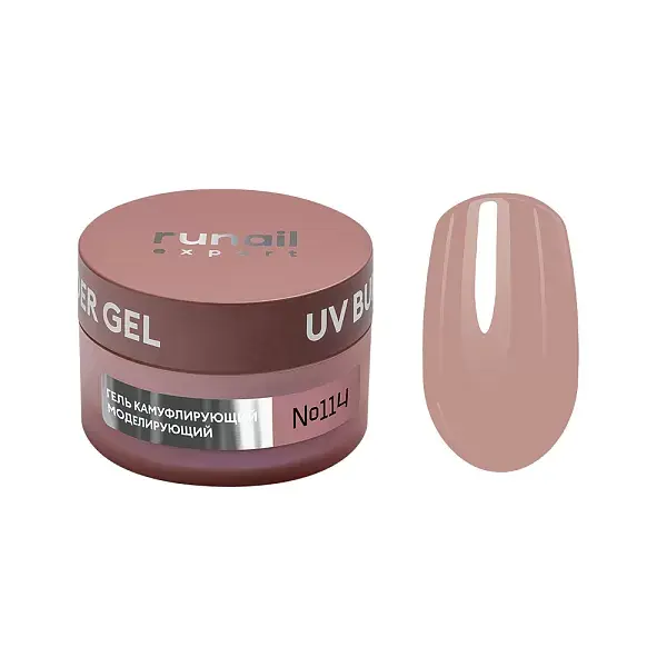 Runail Expert UV Builder Gel No:114 - 50 g -Kamuflaj Builder Gel