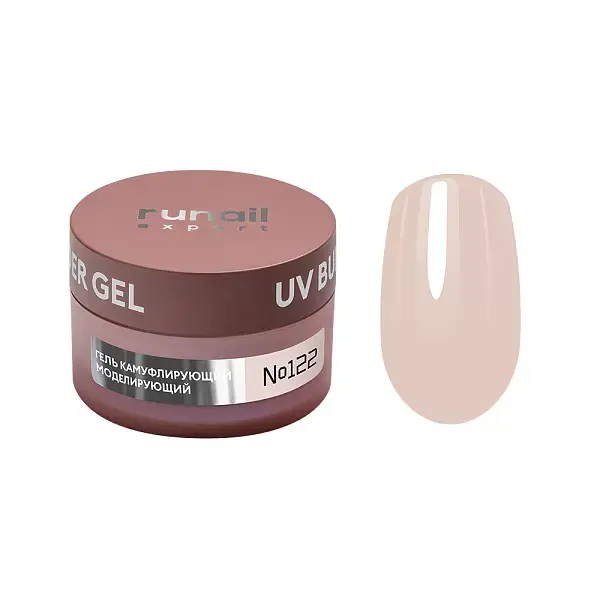Runail Expert UV Builder Gel No:122 - 50g - Soluk Bej