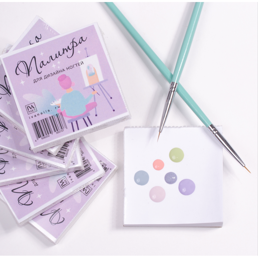 İva Nails Kağıt Paleti 60×60 mm (100 Yaprak)