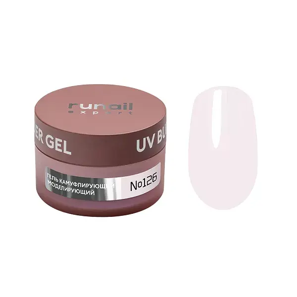 Runail Expert UV Builder Gel No:126 - 50 g - Açık Pembe