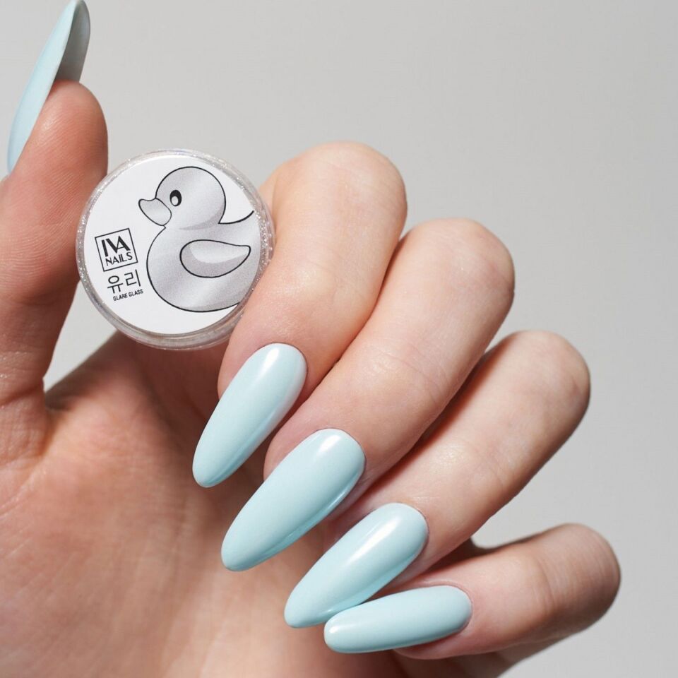 İva Nails Krom Şeffaf Cam Efekti Glare Glass